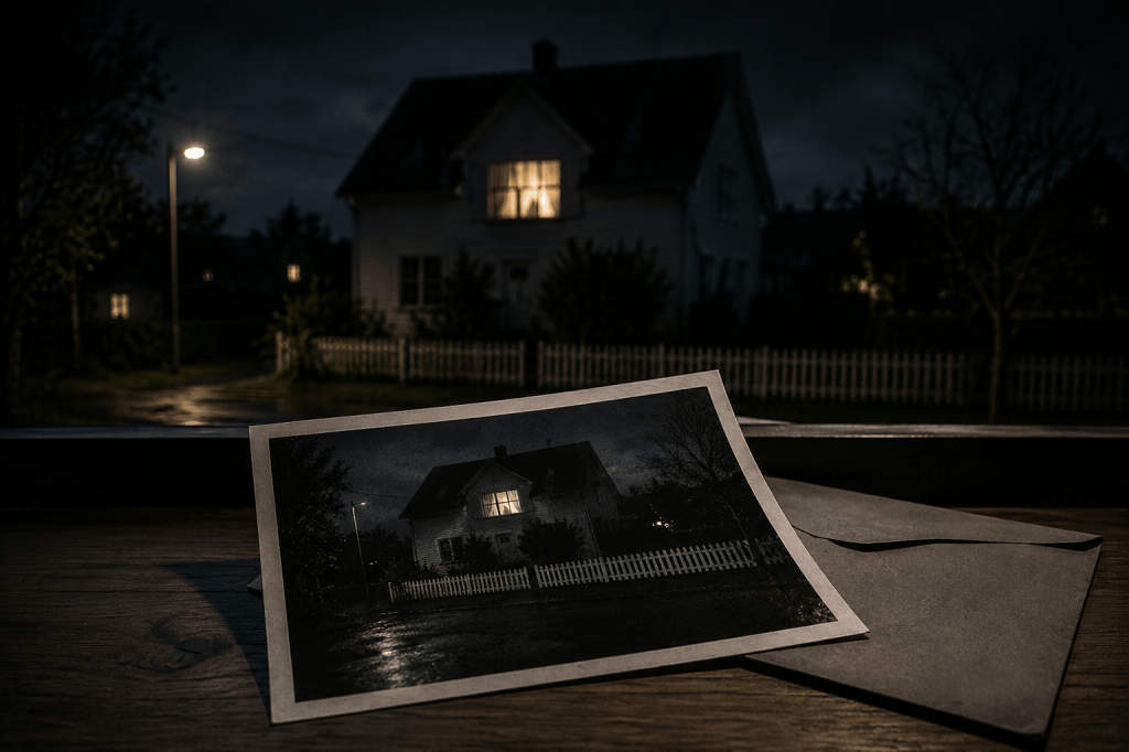 The Photograph Taken from Inside Her House